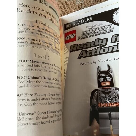 LEGO DK Readers Set Of 2 Books: "Ready For Action!" & "Meet The Monsters" - Picture 6 of 6